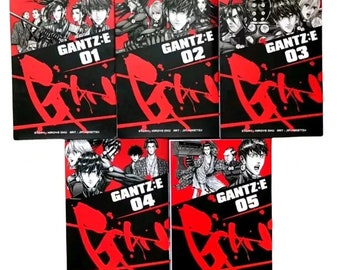 Gantz E Manga Volume 1-5 (End) Complete English Version Comic Book Hiroya Oku Express Shipping