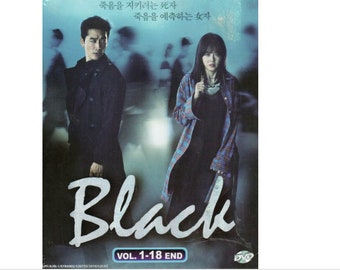Korean Drama Black Complete TV Series Volume 1-18 End DVD English Subtitle Region All