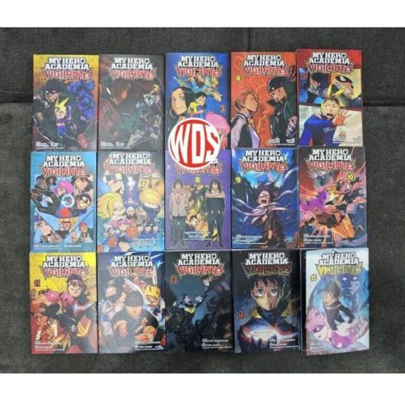 僕のヒーロー ヴィジランテ（1-15巻）マンガ全巻セット英語コミック