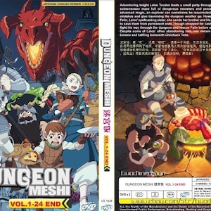 Anime DVD~ English Dubbed~ Dungeon Meshi (1-24 End) All region Free Shipping