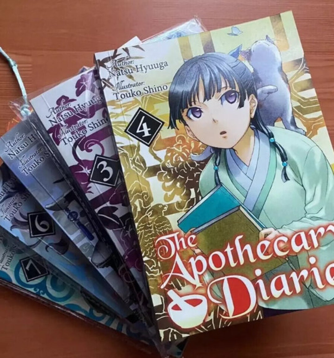 The Apothecary Diaries Light Novel Volume 111 FULL Set English