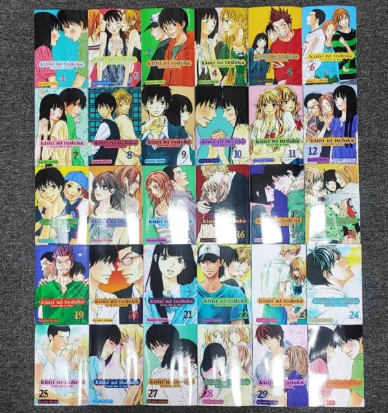 Kimi Ni Todoke/From Me To You Manga Volume 1-30 Full Set English Comic Express Shipping