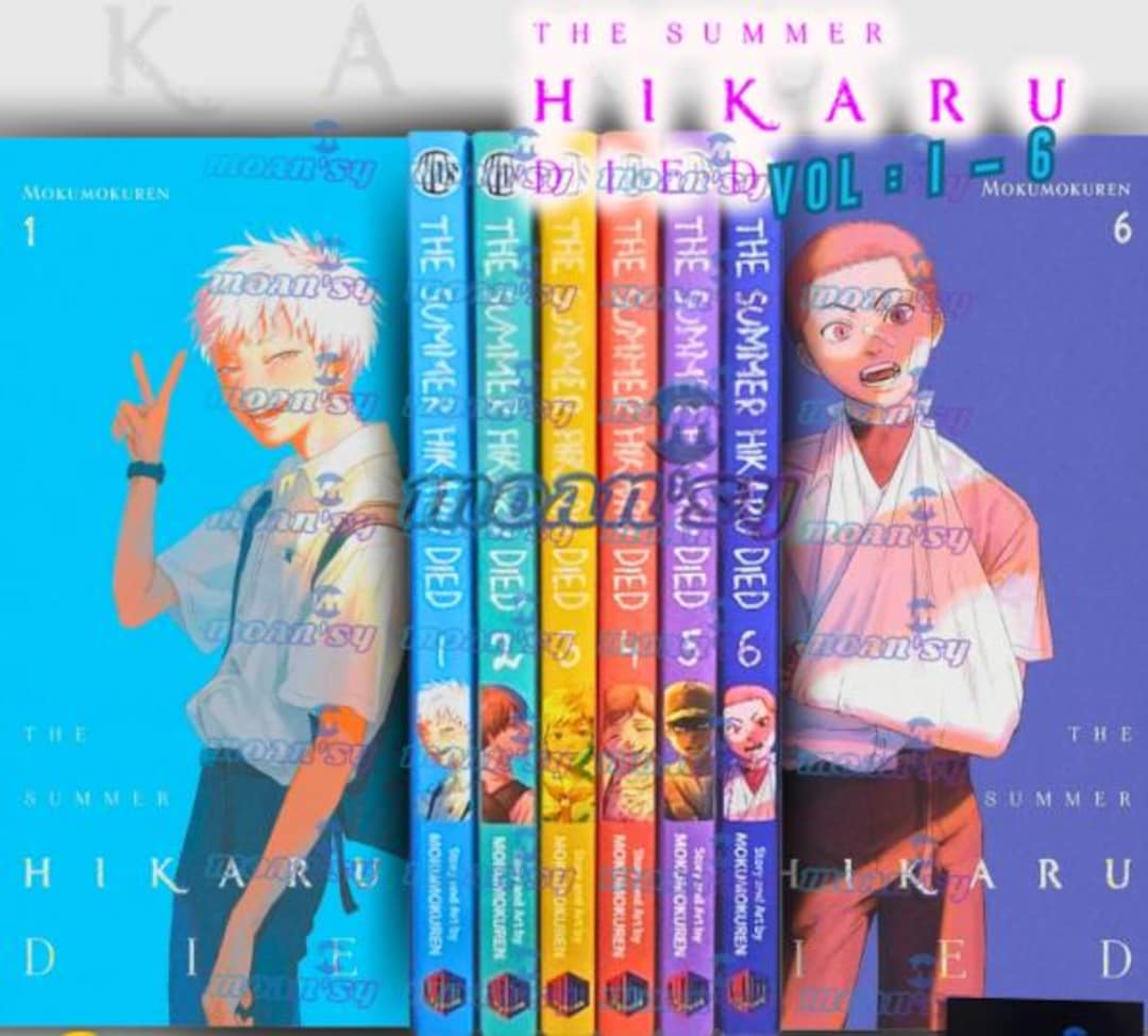 The Summer Hikaru Died Manga Vol 1-6 English Full Set New