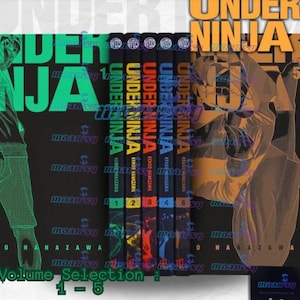 アンダーニンジャ 1-5巻 マンガ英語全巻セット コミック 新品 花沢健吾 送料無料