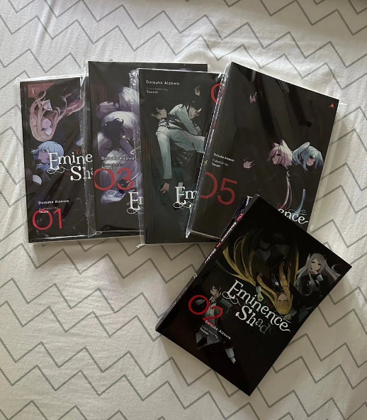 The Eminence in Shadow Light Novel Volume 1-6 English