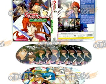 Samurai Rurouni Kenshin Episodes 1-95 + Movies + 2 OVA & 5 Live Action DVD