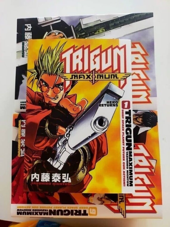 トライガン トライガンマキシマム　全巻　英語版 Manga Trigun Maximum Vol 1-14 End Complete Set by Ysuhiro