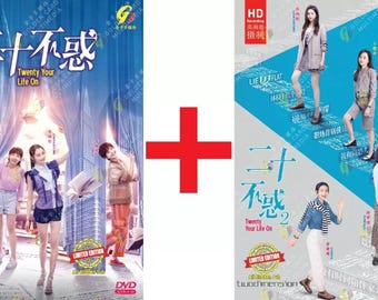 DRAMA CHINO ~ Twenty Your Life On Temporada 1+2 二十不惑 1+2 (final 1-85) Subtítulos en inglés y todas las regiones Envío exprés gratuito