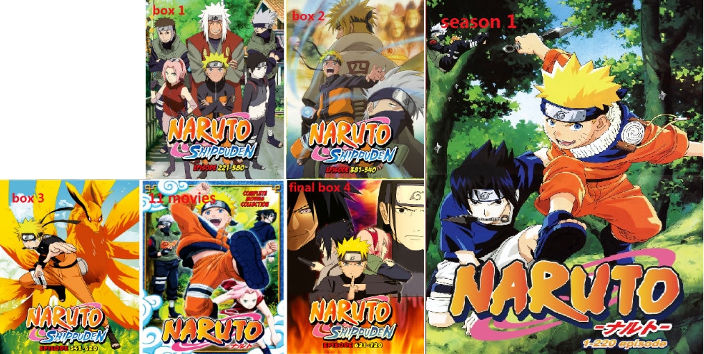 Naruto Shippuden Box Set 3 (DVD) for sale online