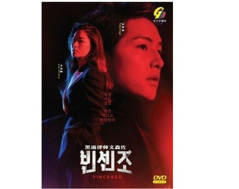 DVD Korean Drama Vincenzo Episode 1-20 END English Subtitle All Region Free Shipping