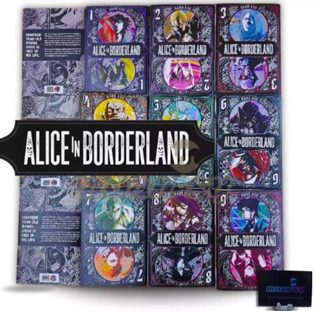 Alice in Borderland Manga (omnibus) English Single Volume 1-9 Comic ...