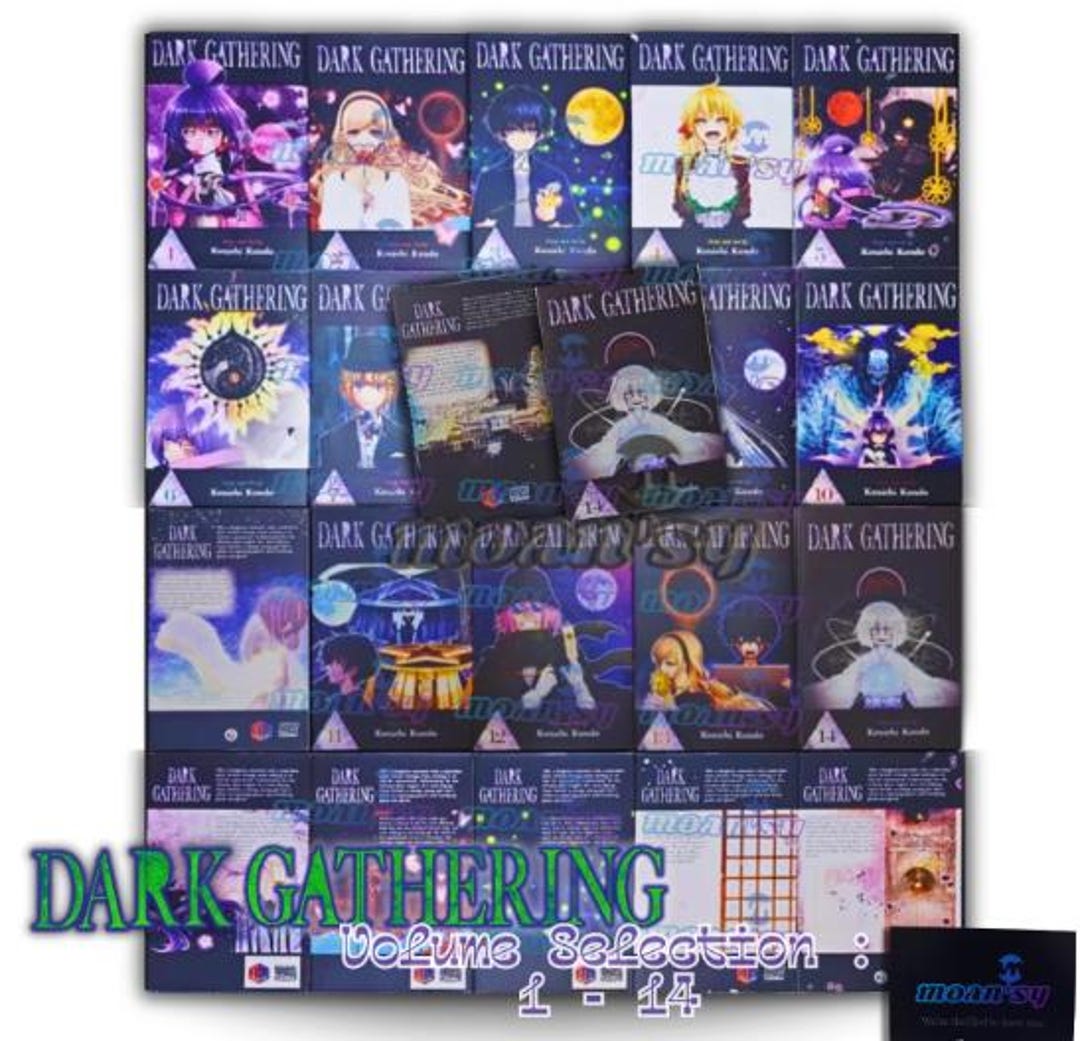 Dark Gathering Manga Vol 1-14 English Full Set Comic New by