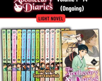 英語版　楽屋のひとりごと　1-15 ライトノベル『薬屋のひとりごと』英語版セット 第1-15巻 全巻または一