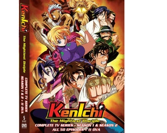 Kenichi : The Mightiest Disciple Volume 1-50 End + 11 OVA DVD Anime English Dubbed