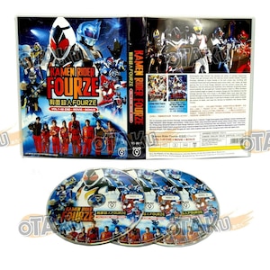 DVD Masked Kamen Rider Fourze Vol.1-48 End + Movie + Bonus English Subtitle