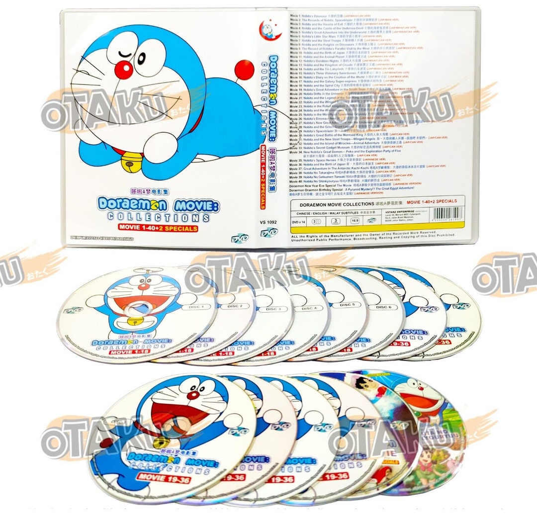 Anime DVD Doraemon and Nobita Movie Collections Part 139 2 Specials