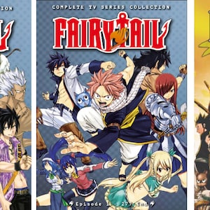 DVD Fairy Tail Complete Vol.1 - 277 End + MOVIE + OVA Engelse audio Gratis expresverzending