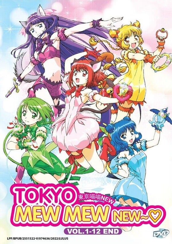 美品 Mew Live in  DVD ミュー Tokyo Mew Mew New ~ Season 1-2 (1-24 End) Anime DVD [english