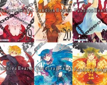 パンドラハーツ マンガ 完全版 全巻セット 1-24巻 (END) 英語版