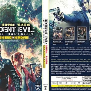 ANIME DVD~ Resident Evil: Infinite Darkness (1-4 End + 4 Movie) English voice