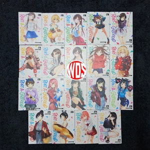Rent A Girlfriend Manga By Reiji Miyajima volume 01-19 English Version Comic Book