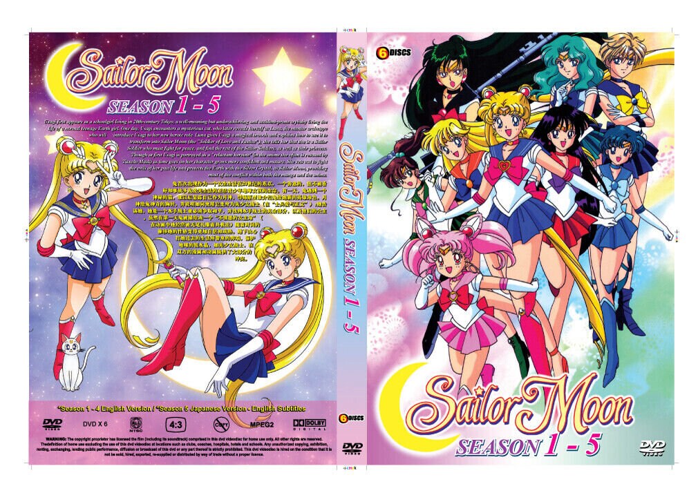 Sailor Moon Crystal : Season 2 (Episode 1-13) Japanese Version. English Sub