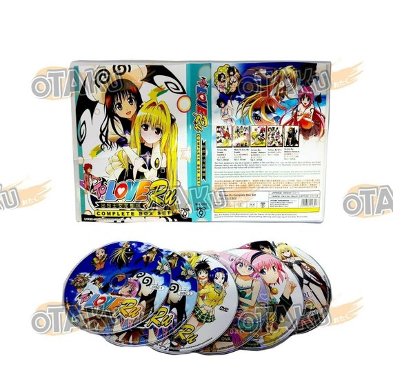 DVD Anime To Love Ru Temporadas completas 1-4 (Fin 1-64) + 8 OVA