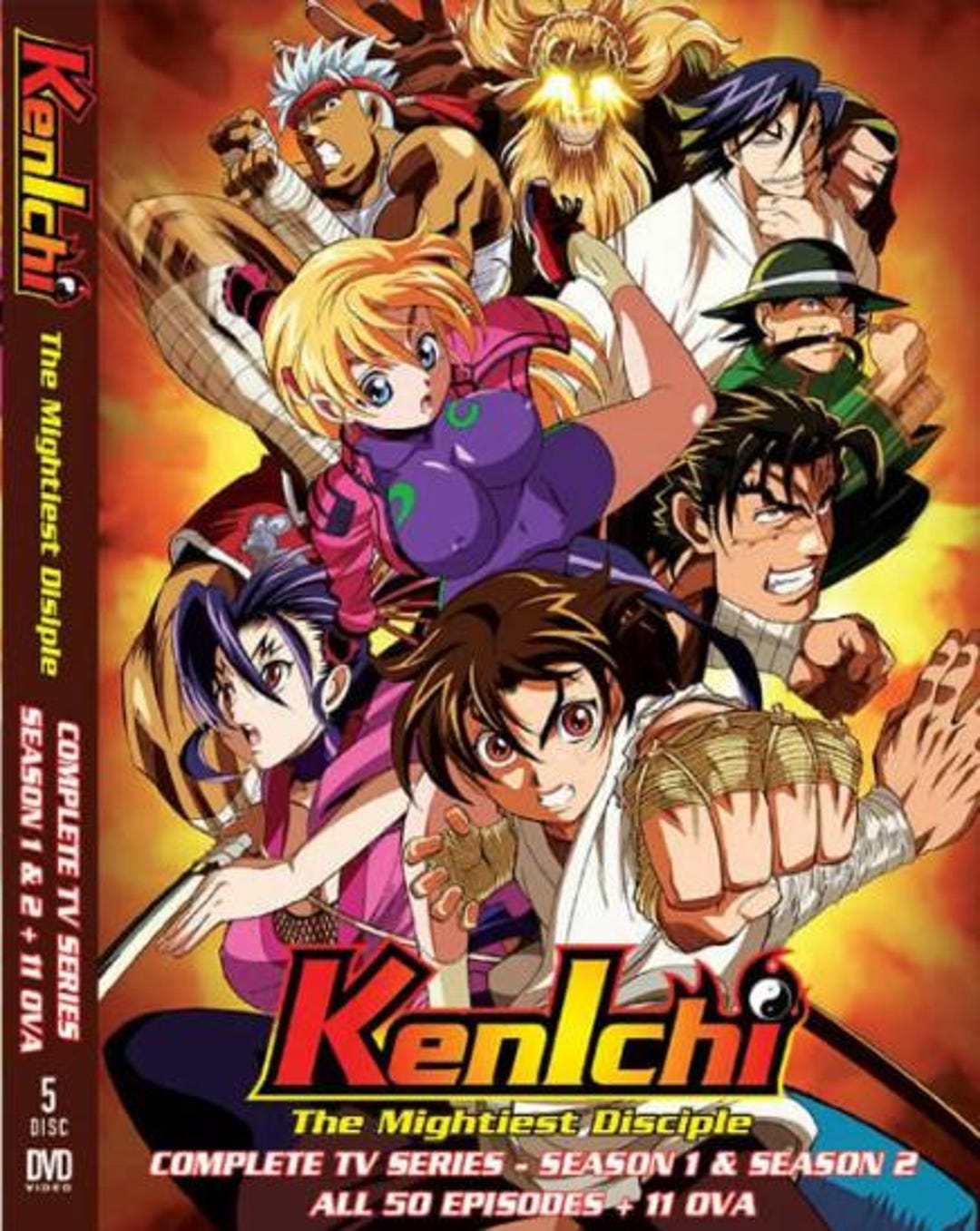 史上最強の弟子ケンイチ VOL.1-50 完結編 + OVA 11巻収録 DVDアニメ