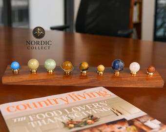 Edelstein Planetarium: Handgefertigte Schreibtisch Dekoration
