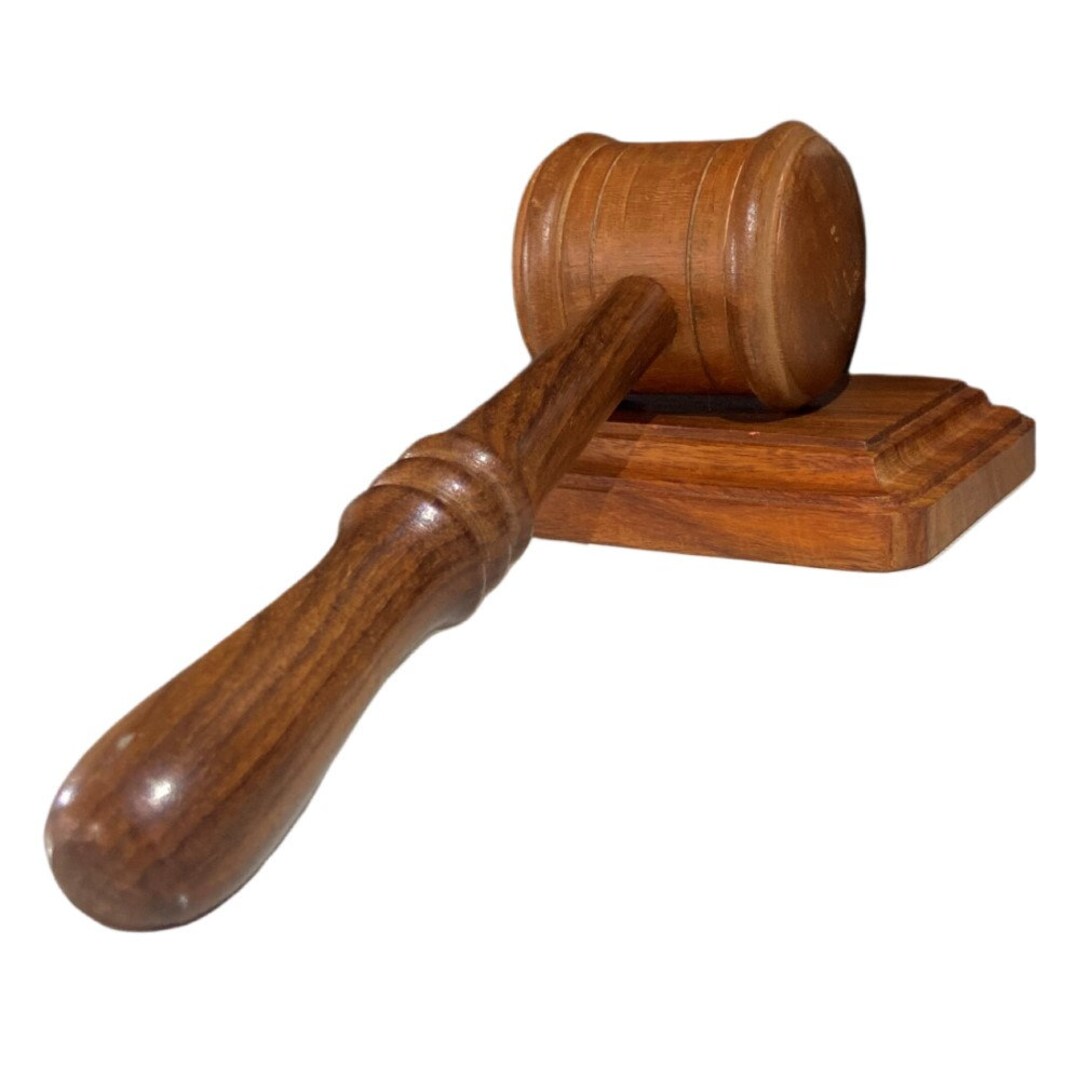 Wooden Justice Gavel Legal Gavel Engraving Mini Wooden Hammer Etsy