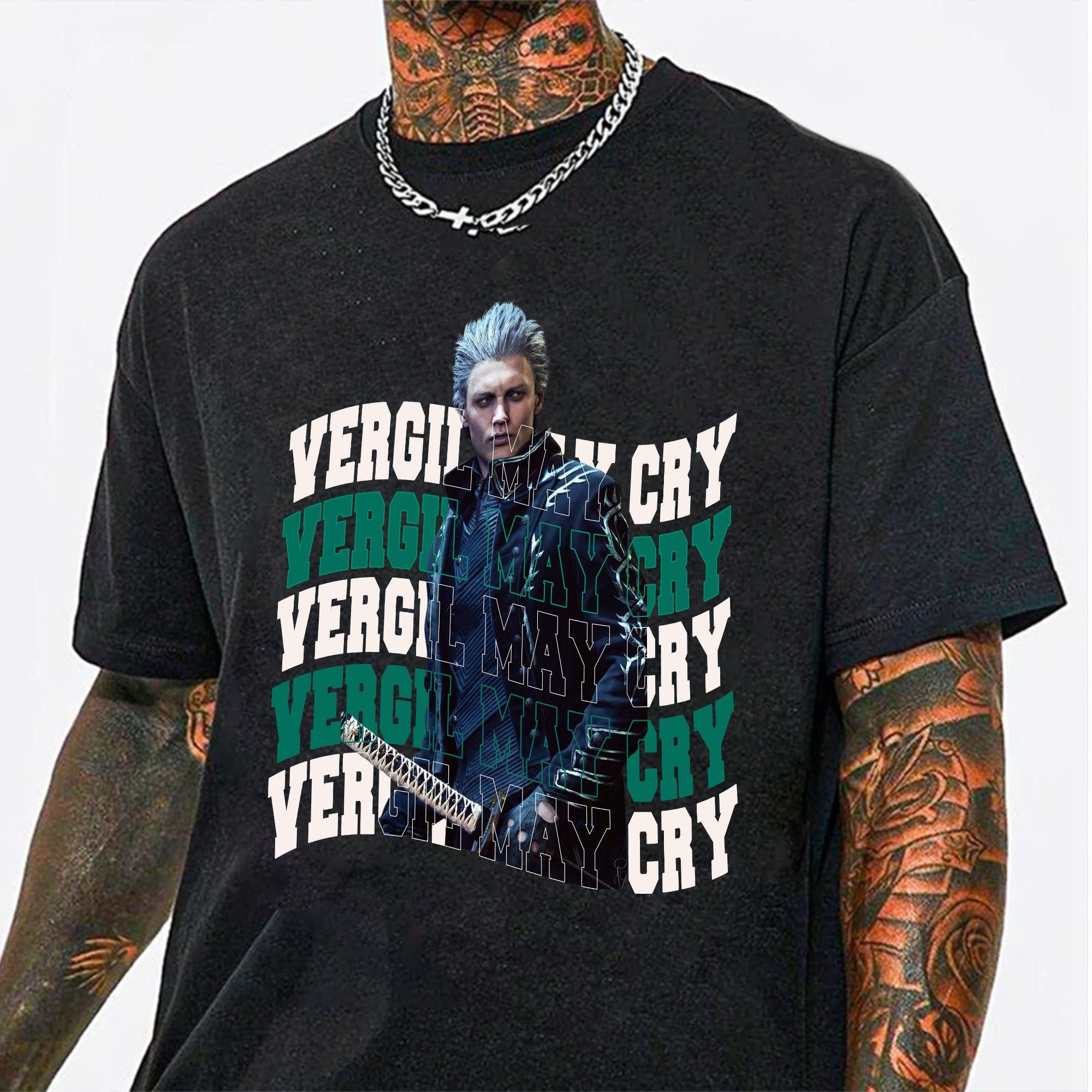 Vergil Chair Motivation Pen Ink:Devil may Cry 5 Essential T-Shirt for Sale  by vertei