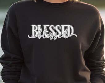 Blessed Christian T-Shirt: Inspirational Faith Tee, Religious Gift
