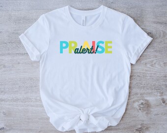 Praise Alert T-Shirt: Christian Gift, Inspirational Faith Tee