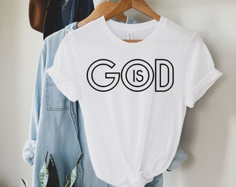 God Is, Inspirational Tshirt, Faith Shirts, Bible Shirts, Religious Gifts, Waymaker Shirt, Christian Apparel, Religious T-shirt, God