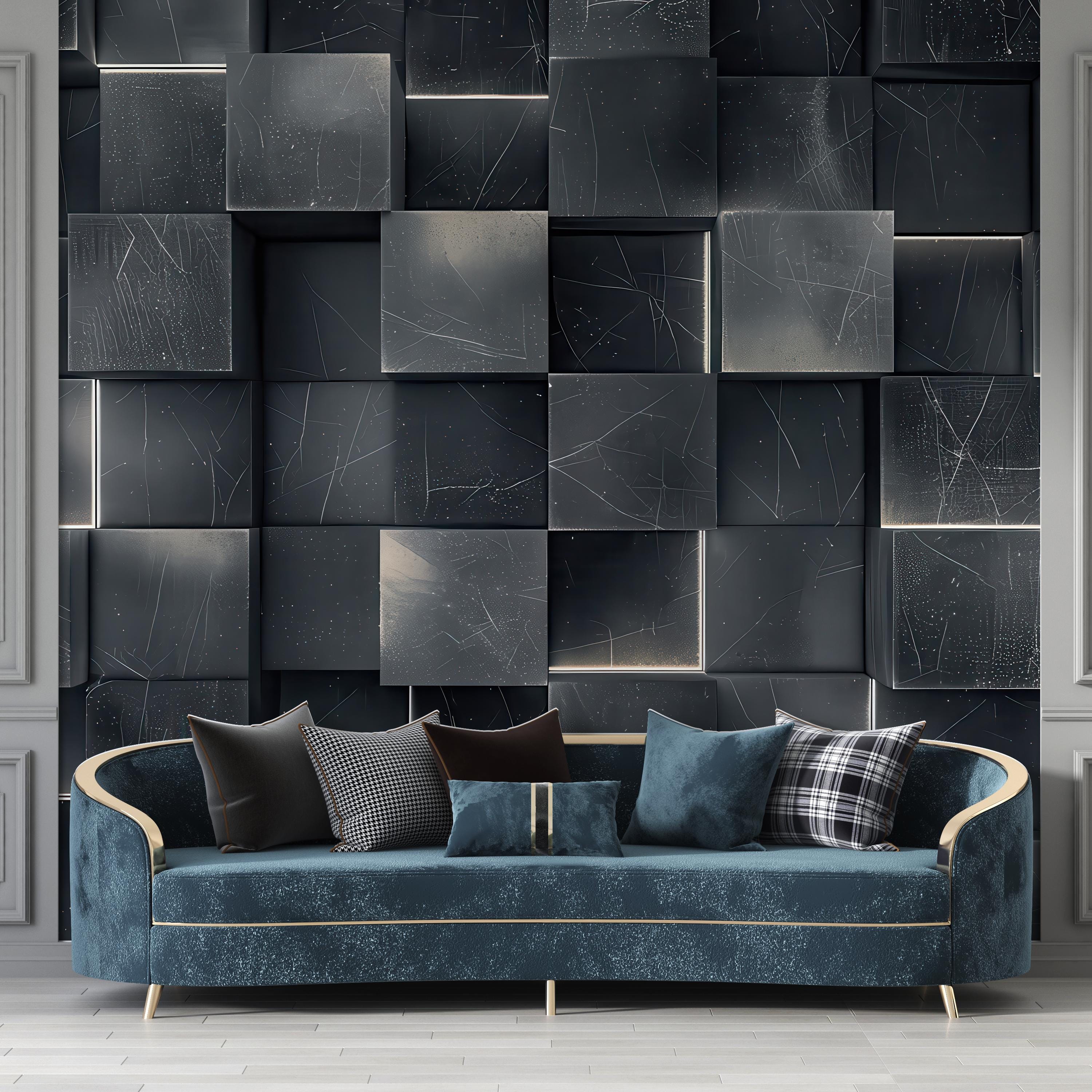3D Abstract Tunnel Wallpaper Black White Tunnel Wall Mural 3D Wall Mural For The Living Room Abstract Design Bedroom Wallpaper Customizable - UK