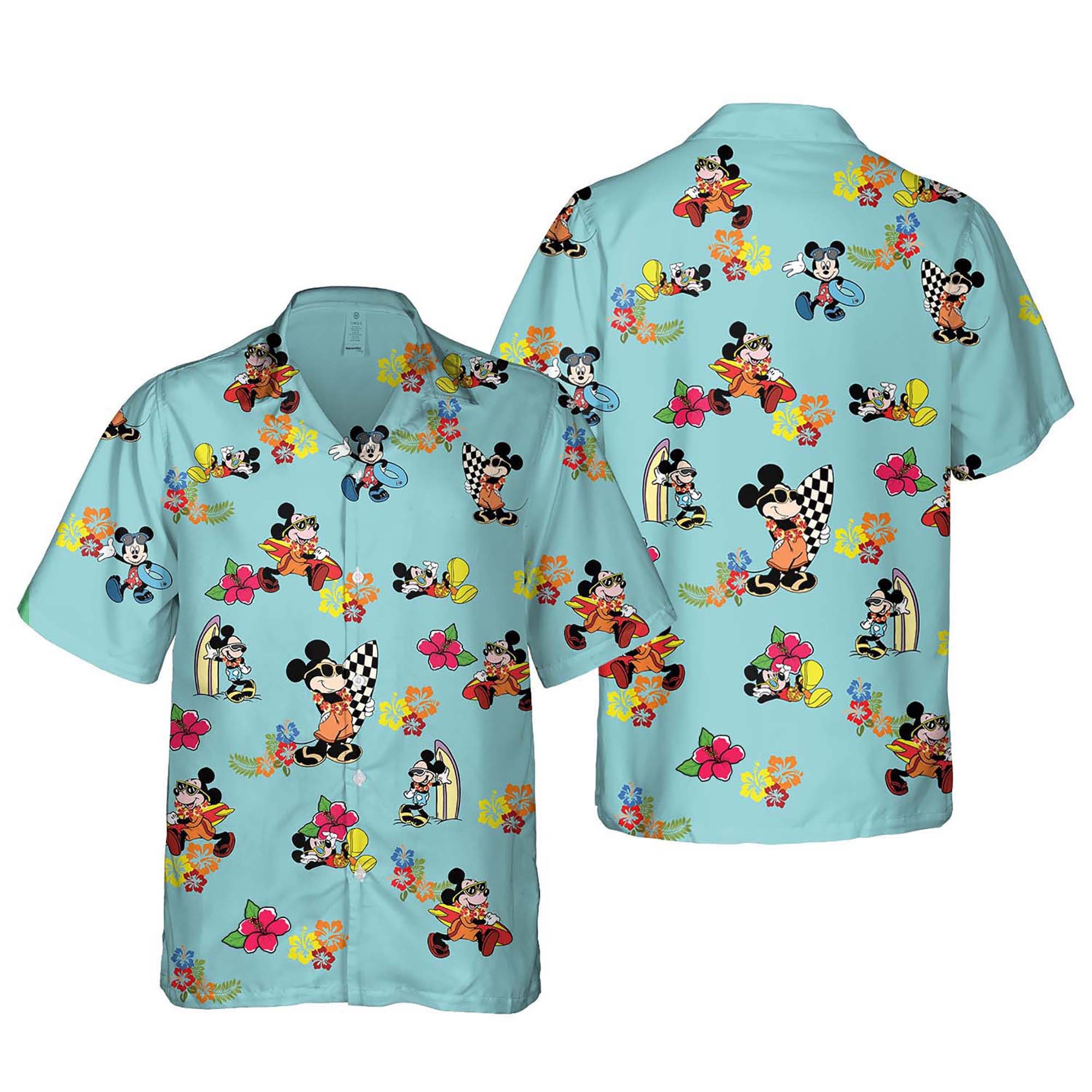 Discover Aloha Mickey Mouse Summer Beach Hawaiian Shirt