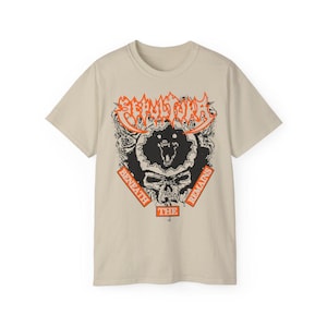 SEPULTURA beneath the remains vintage design tshirt