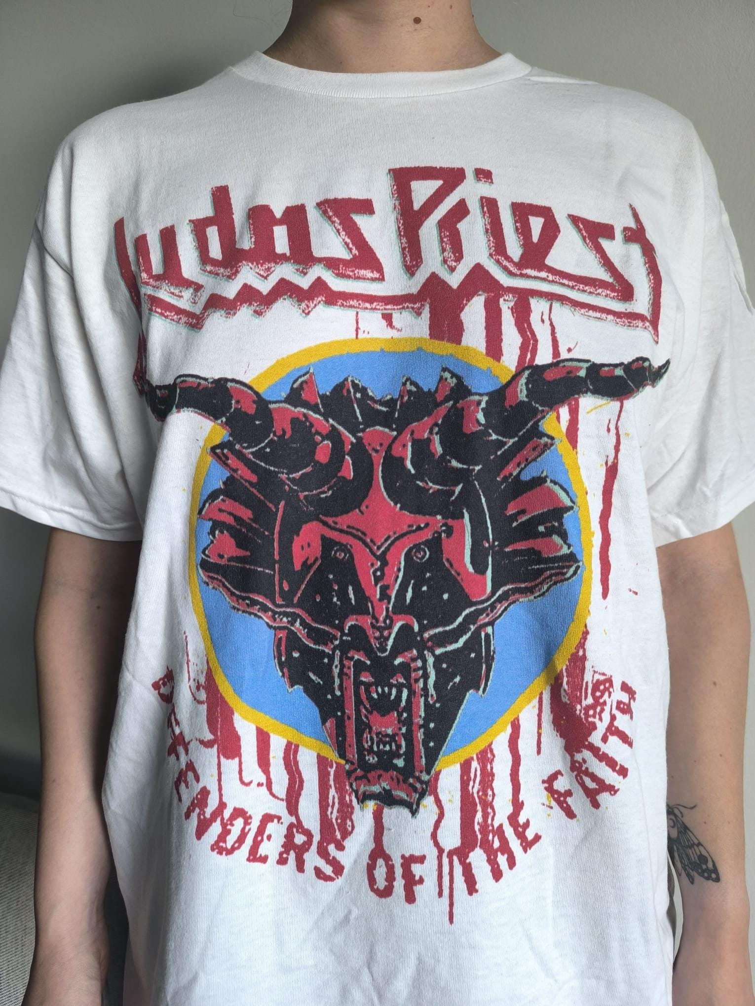 JUDAS PRIEST Defenders of the Faith Band Vintage Design Tshirt - Etsy