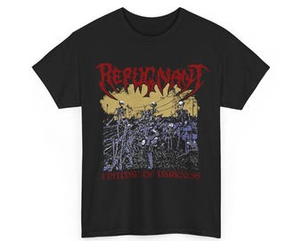 REPUGNANT epitome of darkness band vintage design tshirt