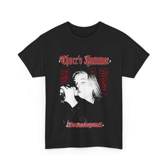 THORR'S HAMMER Band Vintage Design Tshirt - Etsy