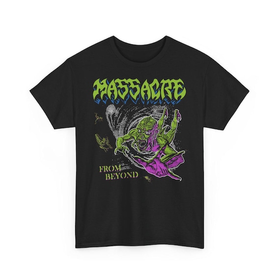 MASSACRE FROM BEYOND Vintage Design Tshirt - Etsy