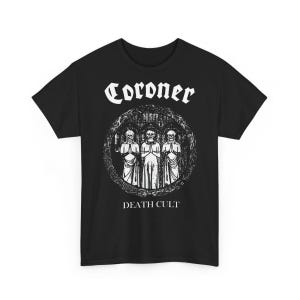 Coroner Band Shirt - Etsy