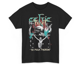 CELTIC FROST to mega therion vintage design tshirt