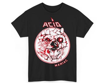 ACID MANIAC band vintage design tshirt