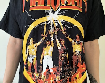 MANOWAR vintage design tshirt