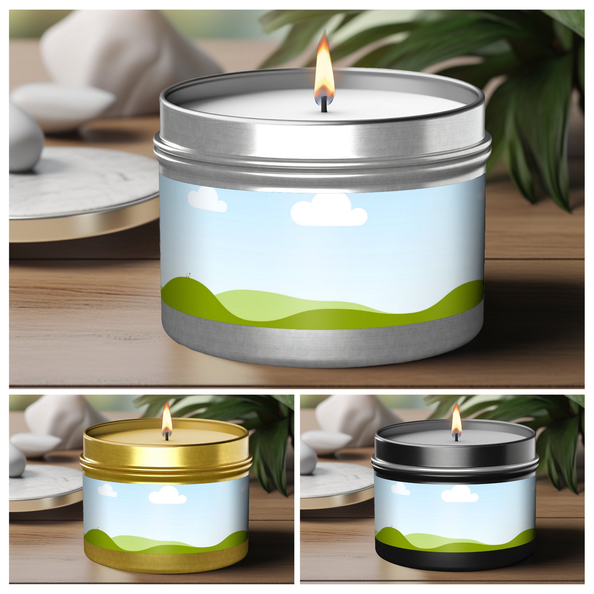 Travel friendly Candle Tin Round Metal Jar For Storage - Temu Malaysia