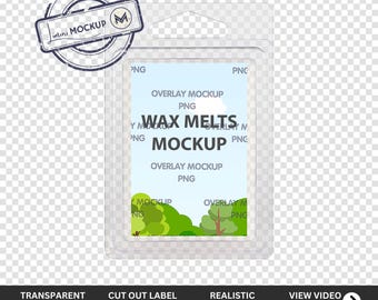 Wax Melts Mockups, Edit in Canva, Simple Mockup, Wax Melt Label Mockup, White Wax Melt Mockup, Digital Download, Transparent Background