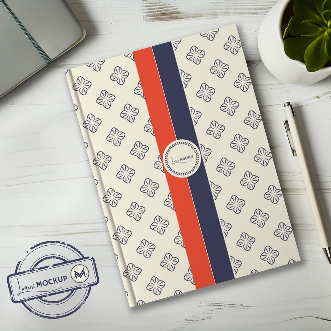 Notebook Overlsy Hardcover Notebook Mockup, Canva Compatible, Transparent Overlay PNG - Etsy