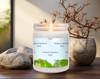 Blank Scented Soy Candle Mockup Bundle (Digital Download)