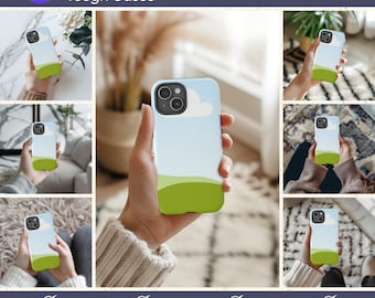 iPhone 15 Case Mockup Bundle: Canva Drag & Drop Template